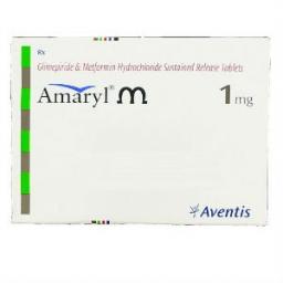 Amaryl M 1/ 500 mg  - Glimeperide - Sanofi Aventis