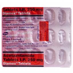 Diamox 250 mg  - Acetazolamide - Pfizer