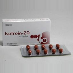 Isotroin 20 mg - Isotretinoin - Cipla, India