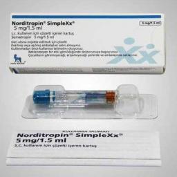 Norditropin 15iu (5mg) - Somatropin - Simplex Novonordisk, Turkey