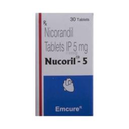 Nucoril 5 mg  - Nicorandil - Emcure Pharmaceuticals Ltd.