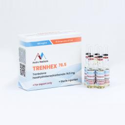 Trenhex 76.5mg - Trenbolone Hexahydrobenzylcarbonate - Andro Medicals - Europe